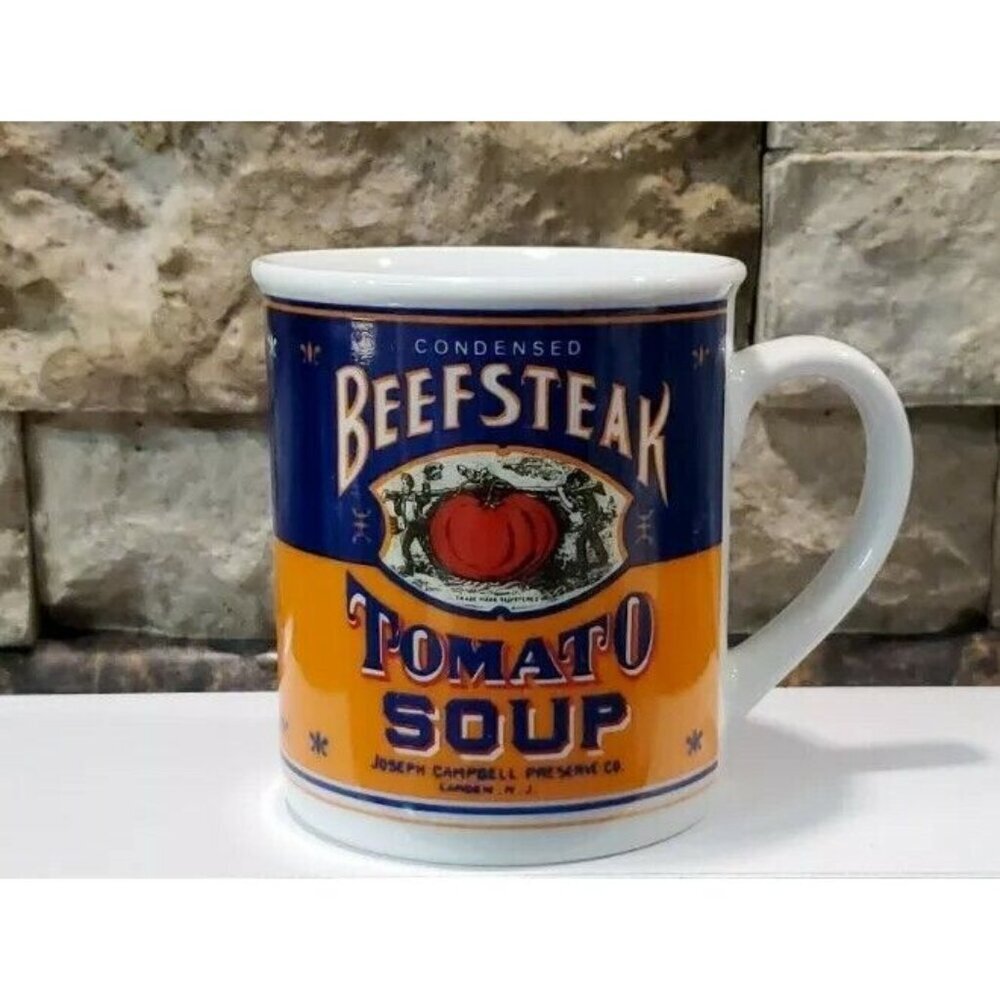 Campbell's Beefsteak Tomato Soup Cup 125th anniversary Soup Mug Collection